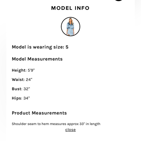 L'Academie Marta Shirt Dress in Dusty Blue - Picture 6 of 10